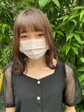 ミディアム カラー 口コミ150件超え 💬☘️笹岡航太のヘアスタイル