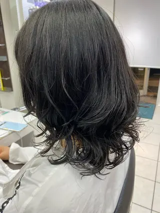 ショート パーマ ショートヘア / 星野菜月のヘアスタイル