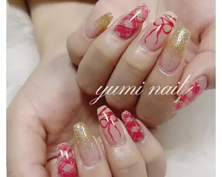 ネイル 𝐲𝐮𝐦𝐢🎀 長さ出しデザイン専門のネイルデザイン