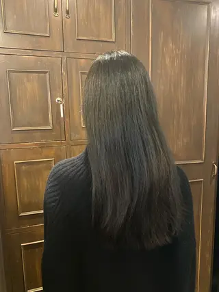 ロング カラー パーマモデル募集中 渥美翔人のヘアスタイル