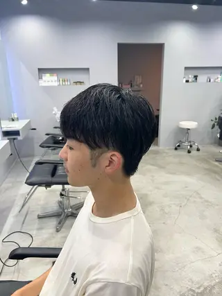 メンズ 南桑 由芽のヘアスタイル