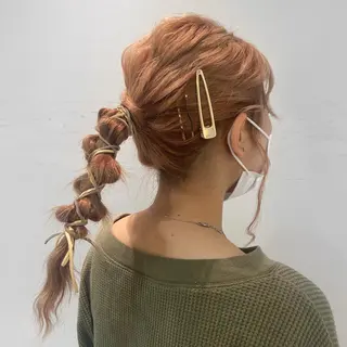セミロング 小川 愛美のヘアスタイル