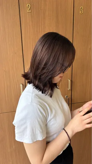 ショート カラー 能勢 莉里花のヘアスタイル