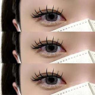 マツエク・マツパ MAQUM𖤐 Satsumiのマツエク・マツパデザイン