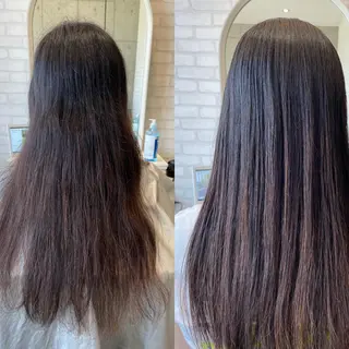 ロング 岡屋 瞬のヘアスタイル