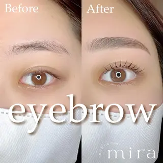 アイブロウ Li aile eye&nailのマツエク・マツパデザイン