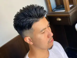 ショート メンズ 浅見 天翔のヘアスタイル