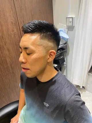 ショート 小野 大輔のヘアスタイル