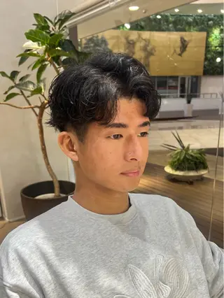 ショート メンズ unopulir Vamos店所属・梅田茶屋町メンズ 専門美容師 山元一平のヘアスタイル