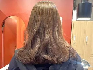 カラー レイヤーカット🍏 オリーブ/ののかのヘアスタイル