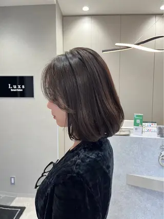 ミディアム 本厚木🪅パーマ 🪅カラー🪅Aoiのヘアスタイル