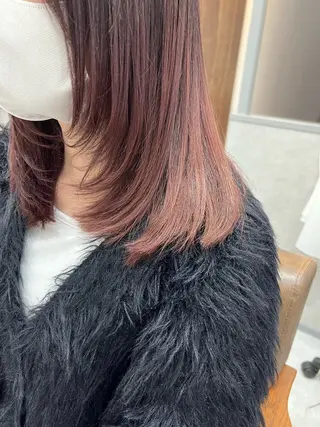 セミロング 美髪矯正/髪質改善 🌼 原田 愛弓のヘアスタイル