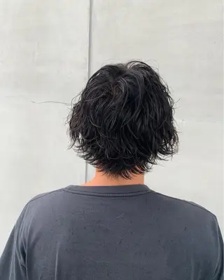 パーマ メンズ 山本  弦生のヘアスタイル