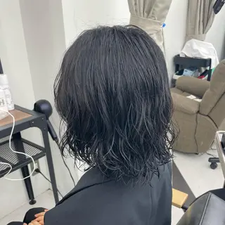 ミディアム カラー パーマ ヘアアレンジ メンズ キッズ ネイル マツエク・マツパ アイブロウ mona/ ストレートスタイル✨のヘアスタイル