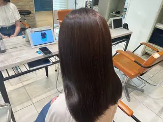 セミロング メイク/ケアカラー 🐬HIKARU🐬のヘアスタイル