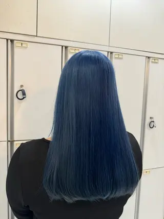 ロング カラー ブリーチなしwカラー /艶カラー/oukaのヘアスタイル