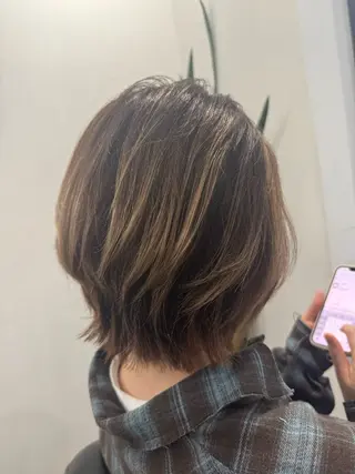 ミディアム くせ毛多毛特化 高橋　淳のヘアスタイル