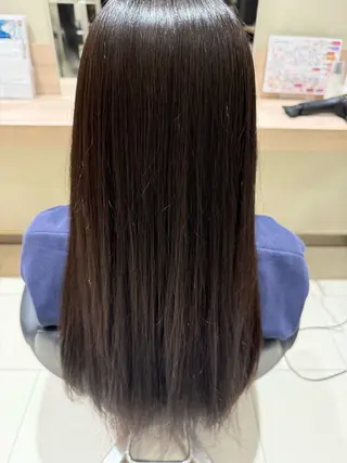 ロング 作長 晃希のヘアスタイル
