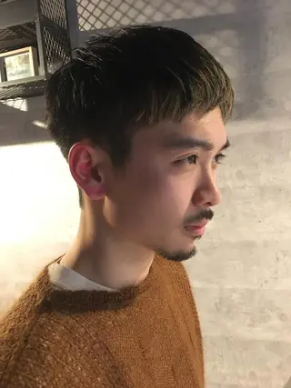 メンズ 俵 知広のヘアスタイル