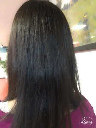 ミディアム 大久保 遥日のヘアスタイル