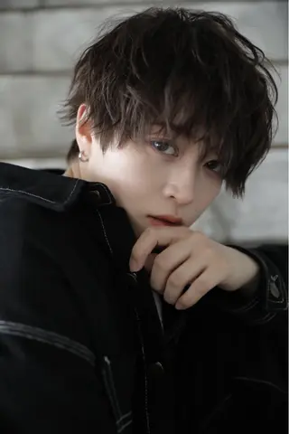 メンズ 水戸/ブリーチカラー ♠️♠️會澤遼真のヘアスタイル