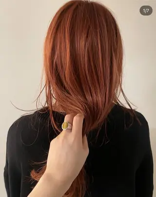 ロング 段野吾颯 ／ベージュカラーのヘアスタイル