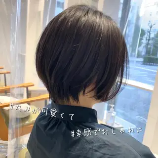ショート ✨圧倒的満足度◎ 小顔美人ショート✨佃のヘアスタイル