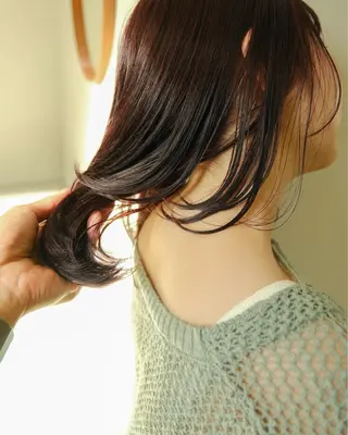 カラー 檜 果歩のヘアスタイル