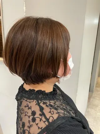 ショート 心斎橋🤍inity KIKOのヘアスタイル