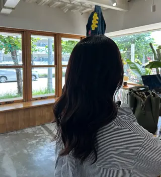 ロング AOI✖️ BY MY SIDEのヘアスタイル