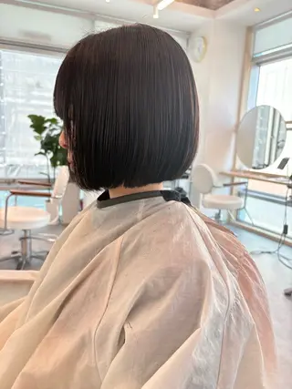ミディアム ichika/福岡 /透明感カラー🤎のヘアスタイル