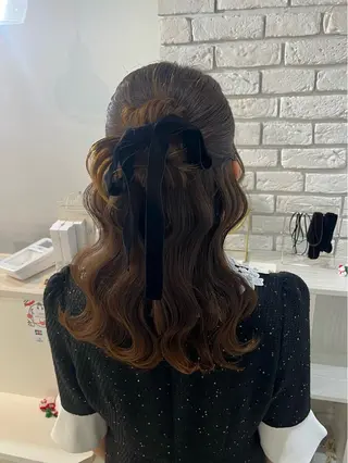 ロング りん/ 名古屋ヘアセットのヘアスタイル
