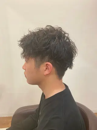 ショート パーマ メンズ 西村 恵祐のヘアスタイル