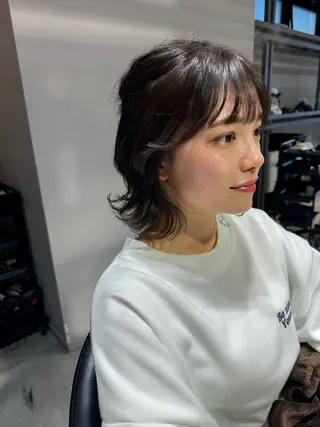 ミディアム 似合う髪型が 分からない方へのヘアスタイル