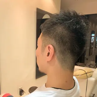 ショート メンズ 坂元 智信のヘアスタイル