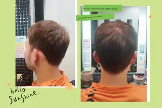 カラー メンズ 鄭 瑩(てい えい) 🌈モデル募集🩵のヘアスタイル