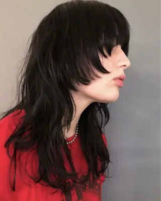 セミロング 名古屋/大須/ カットモデル/なつみのヘアスタイル