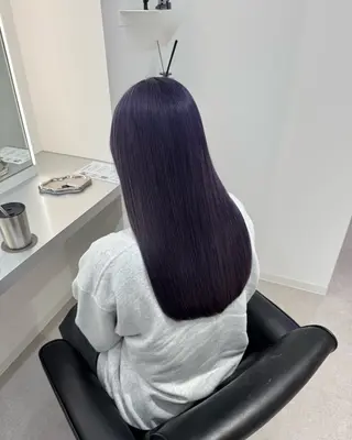 ロング カラー ブリーチ/艶カラー 💎koharu💎のヘアスタイル