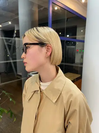 ショート ボブ/レイヤー /河内温太のヘアスタイル