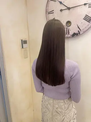 ロング カラー 古田 昂也のヘアスタイル