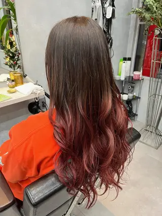 セミロング カラー 🦩レイヤー|透明感 カラー🦩makoのヘアスタイル
