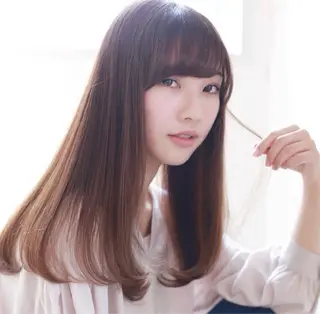 ロング パーマ 骨格/顔型/伏見/ 佐藤 里菜のヘアスタイル