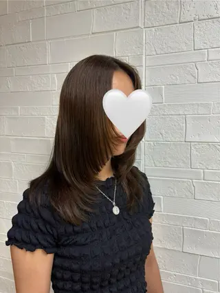 ロング 坂田 美空のヘアスタイル