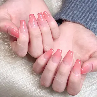 ネイル 長いだし/スカルプ/ パラシェルN.oneのネイルデザイン