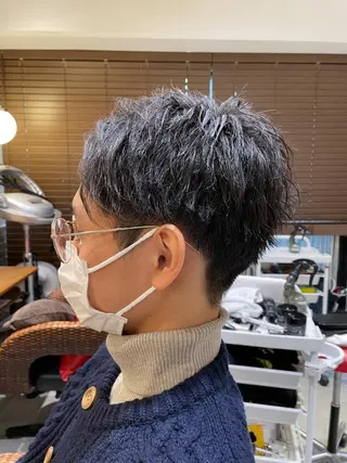 ショート 💫メンズ専門 大木肖愉夢💫のヘアスタイル