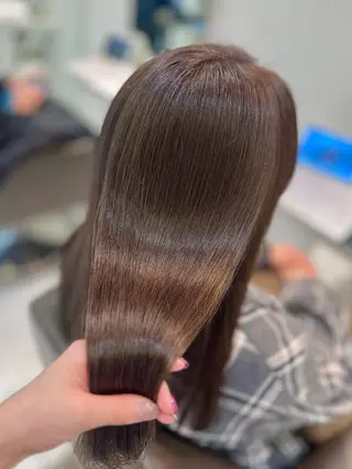 ロング Yuka/Aujua ソムリエ/髪質改善のヘアスタイル