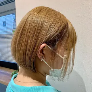 ミディアム ショート特化✂︎門脇 ~広がらない髪へ~のヘアスタイル