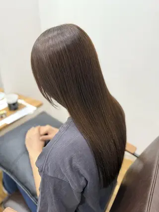 ロング カラー 髪質改善・縮毛矯正 💎ASUKAのヘアスタイル