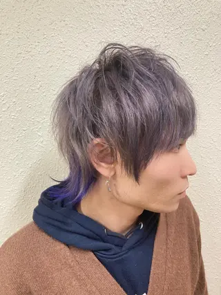 ショート カラー メンズ FUGO原宿【代表】 髪質改善/イイヌマのヘアスタイル