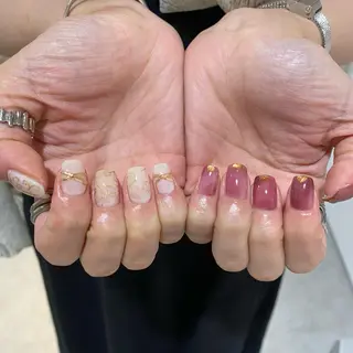 ネイル 岩本 杏のネイルデザイン